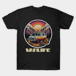 Sunset camper van T-Shirt